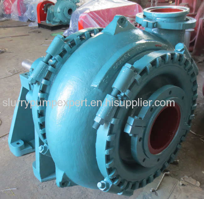 Anti abrasive graveland sand pump