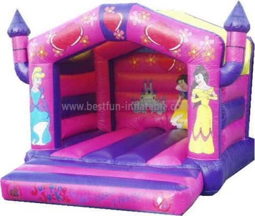 Pvc Inflatable Princess Bouncer Castle