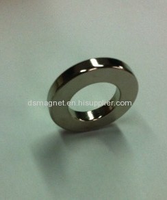 N35EH D8*d6*3mm NdFeB Ring Magnet Ni Coating