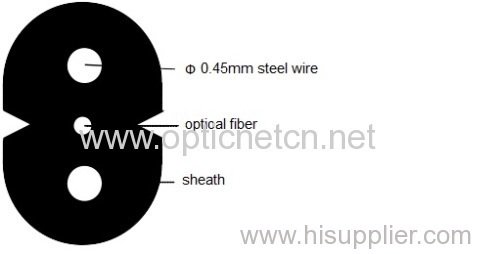 Indoor FTTH Drop Cable Patchcord Fiber Optic Patchcord Fiber Optic Cable Patch Cord Fiber Optic Drop Cable