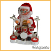 8&quot; playing the drums Santa Claus