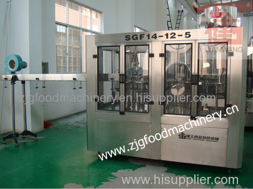 Bottle water filling machine (washing filling and capping 3-in-1 machine)