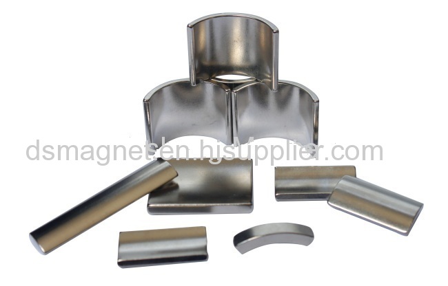 Strong arc NdFeB magnet for motor,generator and wind turbine