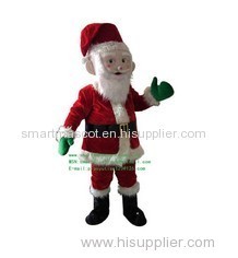 Christmas santa mascot costume