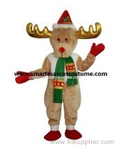 christmas redeer mascot costume