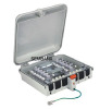 10 pairs distribution box for STB module silver