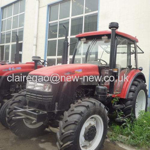 High quality 110hp 4wd tractor YTO 6 cylinder engine