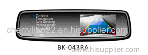 4.3 inch rear view mirror with competitive price and high quality