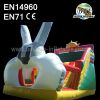 Lovely Bunny Inflatable Slide Bouncer Jumping