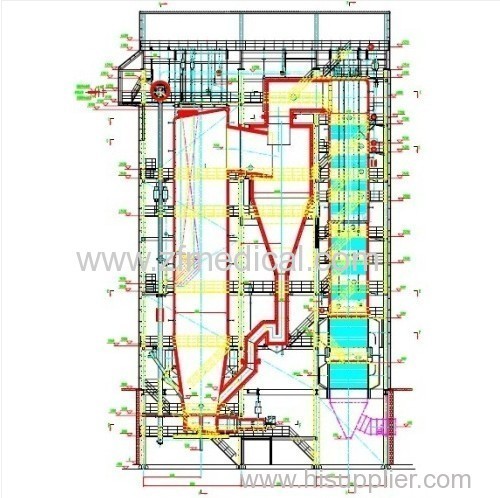 280 t/h Circulating Fluidized Bed Boiler