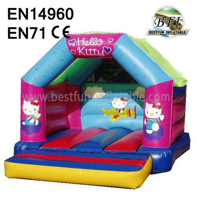 Hot Sale Colorful Inflatable Hello Kitty Bouncer