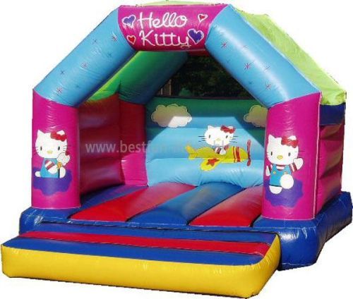 Hot Sale Colorful Inflatable Hello Kitty Bouncer