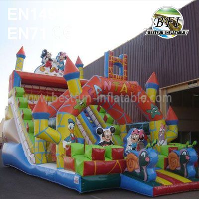 Disney World Amusement Park Inflatable Slide