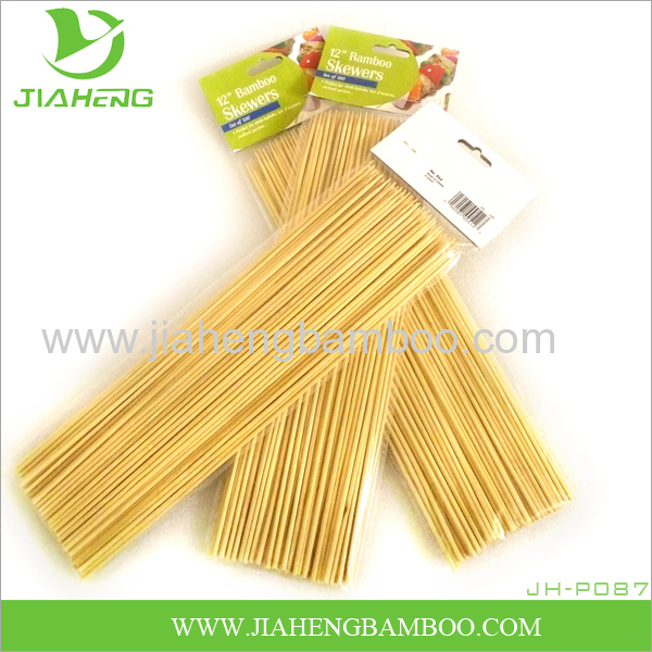 Natural One PointRound Bamboo Skewers 
