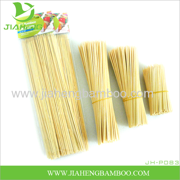 Natural One PointRound Bamboo Skewers 