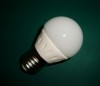 3W Milky White Ceramic Shell E27 LED Bulbs