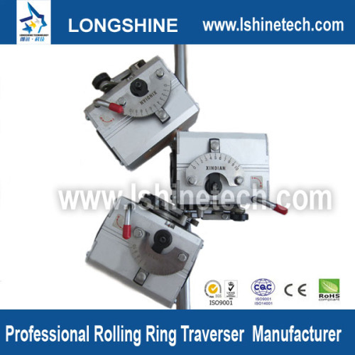 Polished shaft rolling ring drive linear positioners