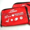 Red zipper bag Pet first aid bag First aid bag Needle bag Small zipper pouch Printed zip bag Cheap gift bag