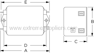 Corcom15EHT1TE1- 6609053-11- 1609053-1