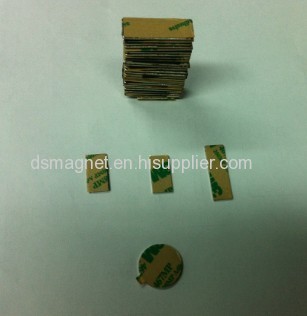  SmallBlock NdFeB magnet with Strong 3M Self-Adhesive