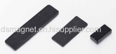 Black epoxy block NdFeB magnet with Strong 3M Self-Adhesive