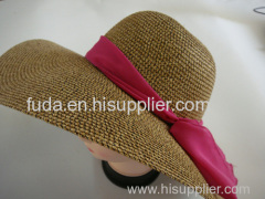 wide brim floppy straw beach hat