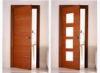 Simple Wooden Timber Composite Doors 2000 * 800 * 40 mm With Glass