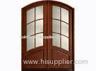 Lacquer Finish Exterior Timber Doors For Residential Building