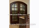Energy Efficient Exterior Timber Doors , Solid / Natural Wood