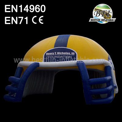 Big Inflatable Helmet Tent For Sports