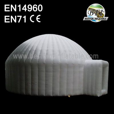 White Water Proof Inflatable 8m Igloo With Entrance