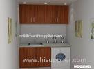 100% Wood Laundry Room Storage Cabinet With High Gross Surface