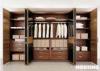 Walk-in Wardrobe Storage Cabinet with Solid Wood / Timber Veneer