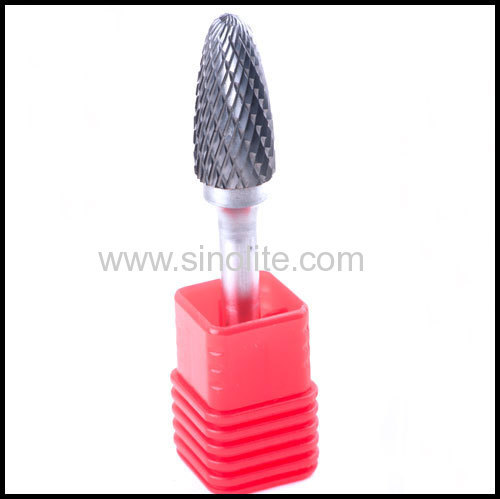 Rotary Carbide Burrs Arc Cylinder with Ball Top