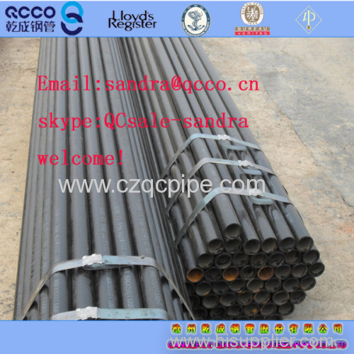 API 5L X56 carbon seamless pipeline used for conveying gas oil ect