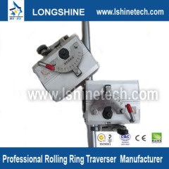 Rolling ring linear actuator electromagnetic linear actuator