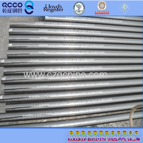 QCCO supply ASTM A106 gr.B crbon seamless pipes