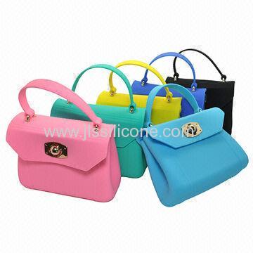 Best Choice Sweet Color Silicone Handbag for Ladies