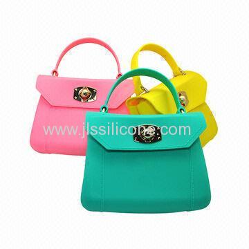 Best Choice Sweet Color Silicone Handbag for Ladies