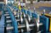 Strip Steel C Z Purlin Roll Forming Machine With PLC Control System