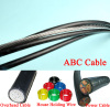 power transmission AAC PE insulated quadruplex abc cable