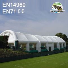 Huge Commercial White Outdoor Inflatable Sports Tents