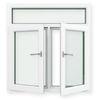 Tempered Glass PVC Window And Door with Fluorocarbon Coating