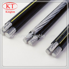 low voltage pvc insulated aerial bundled conductor