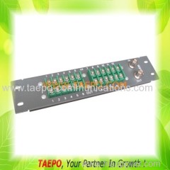 12-in 12-out weak power and 1-in 1out monitoring signal Module for multi-media box