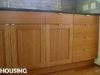Eco-friendly Bamboo Kitchen Pantry Storage Cabinet with Matte Surface