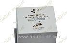 White Luxury Paper Cardboard Cosmetic Boxes For Cream Packaging, Matt Lamination
