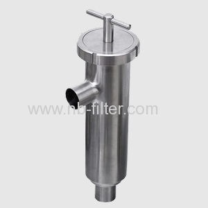 Stainless Steel Sanitary Angle-type Strainer for milk filtration
