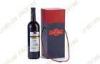 Delicate Single Bottle Packaging Paper Cardboard Wine Box With Lid And Bottom