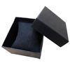 Black Ivory Paper Rectangle Cardboard Jewellery Packaging Boxes With Offset / Silkscreen Printing